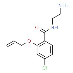 2-(Allyloxy)-N-(2-aminoethyl)-4-chlorobenzamide structure