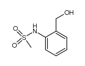 N-(2-(hydroxymethyl)phenyl)methanesulfonamide Structure