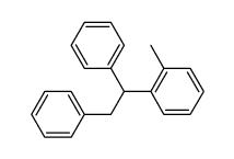 1-(2-methylphenyl)-1,2-diphenylethane结构式