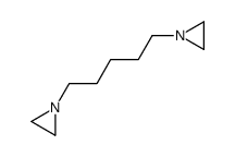 1-[5-(aziridin-1-yl)pentyl]aziridine Structure