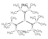 三[N,N-双(三甲基甲硅烷基)酰胺]钇(III)结构式