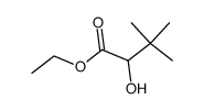 (+/-)-ethyl 2-hydroxy-3,3-dimethylbutanoate结构式