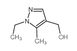 (1-乙基-5-甲基-1H-吡唑-4-基)甲醇结构式