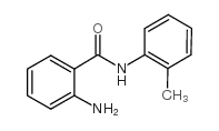 2-氨基-n-(邻甲苯)苯甲酰胺结构式