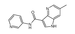 1H-Pyrrolo[3,2-b]pyridine-3-carboxamide,6-methyl-N-3-pyridinyl-(9CI) picture