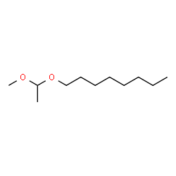 Acetaldehyde methyloctyl acetal structure