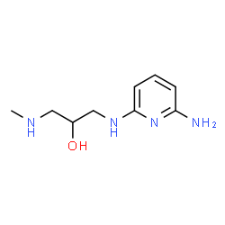 2-Propanol,1-[(6-amino-2-pyridinyl)amino]-3-(methylamino)-(9CI) structure