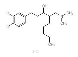 1-(3,4-dichlorophenyl)-4-(dimethylaminomethyl)nonan-3-ol picture