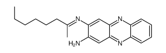 3-(octan-2-ylideneamino)phenazin-2-amine Structure