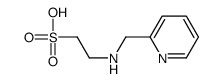 2-(pyridin-2-ylmethylamino)ethanesulfonic acid结构式