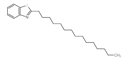 Benzothiazole,2-pentadecyl-结构式