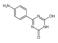 6-(4-aminophenyl)-1H-1,3,5-triazine-2,4-dione Structure