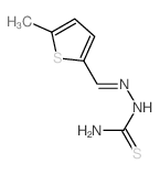 Hydrazinecarbothioamide,2-[(5-methyl-2-thienyl)methylene]- picture