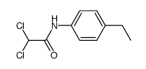 N-Dichloracetyl-4-aethyl-anilin结构式