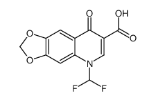 5-(difluoromethyl)-8-oxo-[1,3]dioxolo[4,5-g]quinoline-7-carboxylic acid Structure