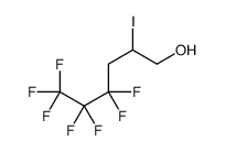 4,4,5,5,6,6,6-heptafluoro-2-iodohexan-1-ol Structure