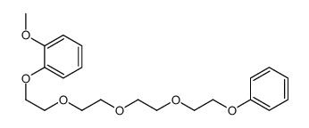 1-methoxy-2-[2-[2-[2-(2-phenoxyethoxy)ethoxy]ethoxy]ethoxy]benzene结构式