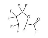 2,3,3,4,4,5,5-heptafluorooxolane-2-carbonyl fluoride Structure