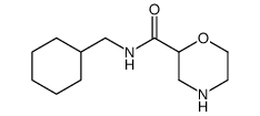 N-(cyclohexylmethyl)morpholine-2-carboxamide Structure