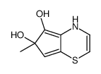 4,7-Benzothiazolediol,2-methyl-(9CI) Structure