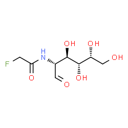 N-fluoroacetylgalactosamine Structure