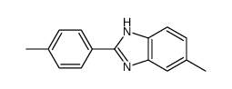 5-METHYL-2-P-TOLYL-1H-BENZO[D]IMIDAZOLE Structure