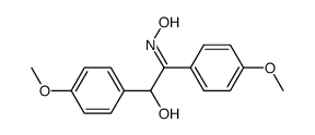 4,4'-dimethoxybenzoin α-oxime Structure