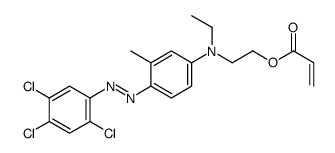 2-[ethyl[3-methyl-4-[(2,4,5-trichlorophenyl)diazo]phenyl]amino]ethyl acrylate picture