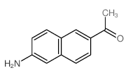 1-(6-氨基萘-2-基)乙酮结构式