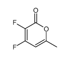 2H-Pyran-2-one,3,4-difluoro-6-methyl-(9CI)结构式