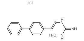 2-methyl-1-[(4-phenylphenyl)methylideneamino]guanidine picture