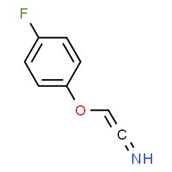 Ethenimine, 2-(4-fluorophenoxy)- (9CI) structure