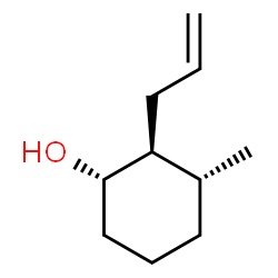 Cyclohexanol, 3-methyl-2-(2-propenyl)-, (1S,2S,3R)- (9CI)结构式