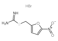 (5-NITRO-2-FURYL)METHYL AMINOMETHANIMIDOTHIOATE HYDROBROMIDE structure