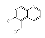 5-Quinolinemethanol,6-hydroxy-(5CI) structure