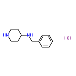 N-Benzylpiperidin-4-amine dihydrochloride结构式