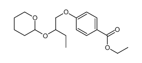 ethyl 4-[2-(oxan-2-yloxy)butoxy]benzoate Structure