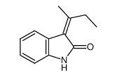 (Z)-3-(butan-2'-ylidene)indolin-2-one Structure