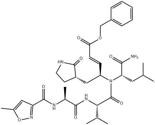 Mpro inhibitor N3 structure