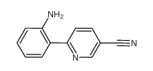 6-(2-氨基苯基)烟腈结构式