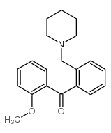 2-METHOXY-2'-PIPERIDINOMETHYL BENZOPHENONE图片