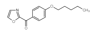 2-(4-PENTYLOXYBENZOYL)OXAZOLE结构式