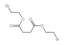 bis(2-bromoethyl) butanedioate Structure