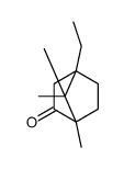 4-ethyl-1,7,7-trimethylbicyclo[2.2.1]heptan-2-one Structure