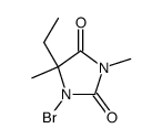 5-ethyl-1-bromo-3,5-dimethyl-imidazolidine-2,4-dione图片