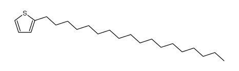 2-octadecylthiophene结构式