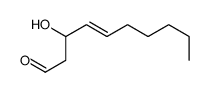 3-hydroxydec-4-enal结构式