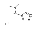 lithium,1-cyclopenta-2,4-dien-1-ylidene-N,N-dimethylmethanamine结构式