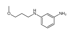 N-(3-Methoxypropyl)-1,3-benzenediamine结构式