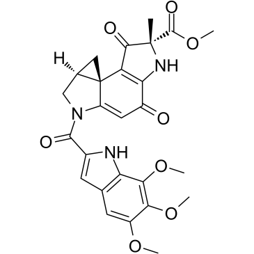 Duocarmycin A structure